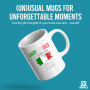 Vaffanculo Is Italian For Have A Nice Day Mug à café 325 ml 11 oz blanc