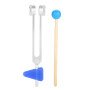 136.1Hz Tuning Fork Alliage d'aluminium Médical Tuning Fork Thérapie sonore pour le soulagement du stress