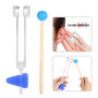 136.1Hz Tuning Fork Alliage d'aluminium Médical Tuning Fork Thérapie sonore pour le soulagement du stress
