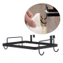 Support de sac poubelle suspendu portable, Distributeur de Sacs, Porte-sacs poubelle pour armoires, armoires de cuisine, porte, 