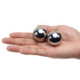 Othmro Lot de 2 billes de roulement de précision en acier chromé 35 mm G10