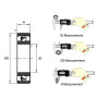Othmro Roulements à Rouleaux Coniques AXK3047 à Siège Plat en Acier Chromé 30 x 47 x 4 mm,pour les Machines-Outils, la Réparatio