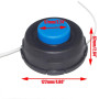 CDIYTOOL Lot de 3 têtes de débroussailleuse M10 T35 de rechange pour Hus-qvarna 531300183 - Tête de robinet à alimentation autom