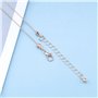 Inilbran Boho Bar Pendentif Collier Or Perle Collier Ras Du Cou Vintage Métal Tige Collier Ras Du Cou Minimaliste Barre Vertical
