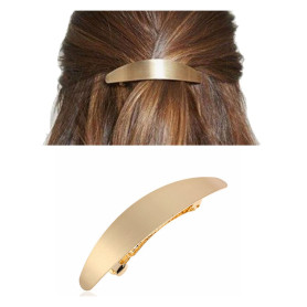 Inilbran Barrettes à pinces à cheveux vintage ovales Barrettes à cheveux françaises Barrettes à cheveux géométriques Barrettes à