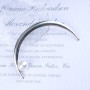 Inilbran Boho Croissant de Lune Barrette à Cheveux Barrette à Cheveux Vintage Perle Lune Épingle à Cheveux Français Perle Barret