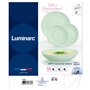 Assiettes Luminarc Apy Paradise Verde Vert verre 18 Pièces
