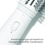 T3 AireBrush Duo Brosse Soufflante avec deux Accessoires Comprend 15 Combinaisons de Réglages de Chaleur et de Vitesse un Commut