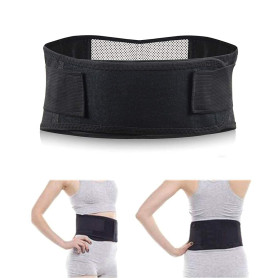 Ceinture (M) magnétique auto-chauffante pour le bas du dos Ceinture réglable lombaire pour soulager la douleur