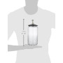 Alessi Ammi22 B Miòjar Pot Aliments Chats en Verre avec Couvercle en Résine Thermoplastique, Noir