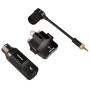 NUX B-6 Système de saxophone sans fil avec étui de charge, portée de fonctionnement de 20 mètres, audio haute résolution 24 bits
