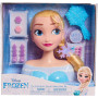 Disney - La Reine des Neiges - Princesse Elsa - Tète à Coiffer 20 cm et Accessoires (L'emballage Peut Varier)