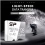 Silicon Power Carte Micro SDXC UHS-I (U3) 128 Go V30 4K A2 Haute Vitesse avec Adaptateur