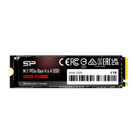Silicon Power 2 to UD90 NVMe 4.0 Gen4 PCIe M.2 SSD TLC R/W jusqu'à 5 000/4 800 Mo/s (SP02KGBP44UD9005)