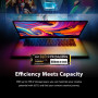 Silicon Power 2To US75 NVMe 4.0 Gen4 PCIe M.2 SSD R/W up to 7,000/6,500 MB/s (SP02KGBP44US7505)