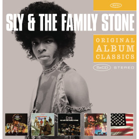 Original Album Classics : A Whole New Thing / Dance to the Music / Life / Stand / There's a Riot Goin' on (Coffret