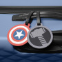 Disney Marvel Thor et Captain America Lot de 2 étiquettes à bagages Multicolore