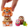 Enchantimals Jungle Enchantée coffret La Maison Perroquet & animaux surprises avec figurines Peeki Perroquet et 5 animaux, jouet