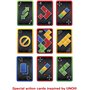 Mattel Games Blokus Shuffle édition UNO, Jeu de société et de stratégie avec pièces et Cartes, GXV91