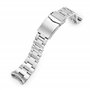 MiLTAT Bracelet de montre en métal Super-O Boyer 22 mm compatible avec Seiko 5 5kx srpd51 srpd71 srpe83
