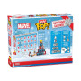 Funko Bitty Pop! Countdown Calendar: Marvel Comics- Calendrier de L'avent - 24 Jours de Surprise - Mini-Figurine en Vinyle à Col