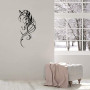 QWERTYUI Décoration Murale En Métal Représentant Un Cheval, Décoration Murale Rétro Minimaliste, Décoration Murale De Ferme, Scu
