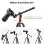 K&F Concept Accessoire Trépied Appareil Photo Colonne Centrale Bras Articulé Photo Clamp Pince Support Camera Stabilisateur Refl