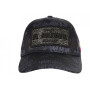 SKR Casquette El Patron Noire et Grise Print Streetwear Colombia Baseball - Taille Unique - Noir