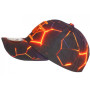 Hip Hop Honour Casquette NY Orange et Bleue Streetwear Originale Baseball Badyx - Taille: Taille Unique - Couleur: Orange - Homm