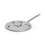 De Buyer - Poele triblinis en tôle d'acier MINERAL B - 27 cm - 3 emp. - Fabriquée en France