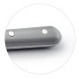 PRADEL ESSENTIEL - Ménagère 24 couverts de table pour 6 personnes - Bistro-Club - Acier inoxydable 18/0, Finition Standard - Gri