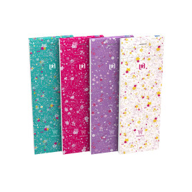 OXFORD Lot de 10 Bloc-Notes Shopping Flowers 7