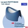 THERMOBABY - Pot POTTYBOO - Pot Pour Enfant - Pot D'Aprentissage De La Propreté Avec Cuvette Amovible - Pratique - Confortable -