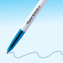 PAPER MATE Stylos à bille 045 - Pointe moyenne (1,0 mm) - Encre bleue - Lot de 15