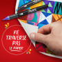 Sharpie Marqueurs Créatifs feutres acrylique | Pointe ogive | Feutres de coloriage adulte à base d’eau idéal pour coloriage myst