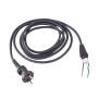 YIKRAOS Cordon d'alimentation Universel de 1,8 m Compatible avec Les sèche-Cheveux HD01/02/03/04/07/08/15 - Accessoires compatib