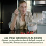 Sorbetiere CUISINART - ICEM10E - Capacité 475ml - Préparation rapide en 25min - 12W