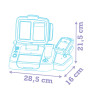 Smoby - Stitch - Caisse Enregistreuse - 26 Accessoires - A Partir de 3 Ans - Fabrication Française