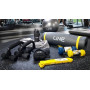 POIDS 1X 2KG - DUMBBELL - HALTERE A L'UNITE POUR GYM, MUSCULATION ET RENFORCEMENT - LINE, Bleu