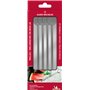 Pailles mélangeurs réutilisables acier inoxydable x4 - Cocktail et boisson - LE GUIDE MICHELIN