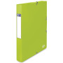 Oxford Boîte Capacité Standard School Life 24x32cm Dos 40mm avec Elastique Couverture Polypro Coloris Toniques