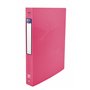 OXFORD Classeur Osmose A4 Dos 20mm 4 Anneaux Ronds Couverture Polypro Coloris Assortis