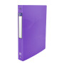 OXFORD Classeur Osmose A4 Dos 20mm 4 Anneaux Ronds Couverture Polypro Coloris Assortis
