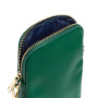 DRAEGER PARIS 1886 - Pochette Téléphone Femme en Cuir - Universelle et Élégante - Bandoulière Réglable - Chaîne Torsadée amovibl