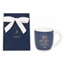 DRAEGER PARIS - Sac Cadeau Bougie - Idée Cadeau Ami, Famille, Collègue - Bleu - 16 x 11,5 cm - Pour Bougie DRAEGER PARIS - Papie