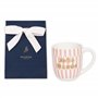 DRAEGER PARIS - Sac Cadeau Bougie - Idée Cadeau Ami, Famille, Collègue - Bleu - 16 x 11,5 cm - Pour Bougie DRAEGER PARIS - Papie