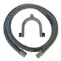 Flexible d'évacuation pour machine a laver - ROUSSEAU - 2.50 m - Embouts Ø19 mm et Ø22 mm