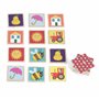 Vilac - Mémo Imagier - Design Mélusine Allirol - 24 Paires à retrouver pour enrichir vocabulaire et mémoire - dès 2 Ans - Jeu en