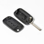 JONGO Coque de clé Compatible Renault Clio 3 Twingo 2 Kangoo Wind – 2 Boutons – avec Lame et Pile – Boîtier plip Voiture de Remp
