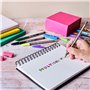 BIC Kit Multicolore avec Rubans Correcteurs Mini Pocket Mouse, Stylos-bille Cristal Multicolour, Surligneurs Highlighter Grip et